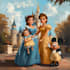 a disney family portrait for you