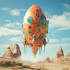 make a sci fi spaceship design