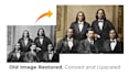 upscale image, enhance ai and colorize restore photo
