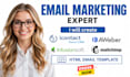 icontact fluent crm automation aweber infusionsoft mailchimp html email template
