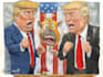 draw political cartoon and comic strip