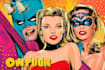 draw pop art in retro comic style