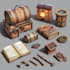 create props and objects in 3d