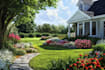 design your landscape, garden, backyard, terrace and pool