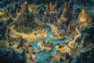 make you a medieval fantasy map