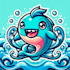 do awesome leviathan mascot logo design