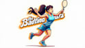 do awesome of woman badminton athlete  mascot logo design