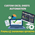 automate and design excel spreadsheets for your business