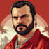 draw a handdrawn cartoon portrait in gta style