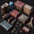 draw 3d model objects, props and weapons