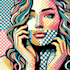 do a a pretty wpap or abstract pop art portrait