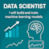 build ml models data science, python and analytics