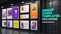design canva logo templates and posts