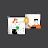 create a lottie motion graphic web asset made in lottielab
