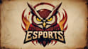 design high quality devil owl logo with source file
