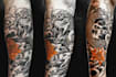 draw japanese traditional tattoo design