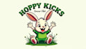 do awesome playful soccer bunny mascot logo   design