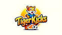 do awesome energetic soccer tiger mascot logo design