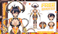 design and rigging live2d vtuber model for vtube studio