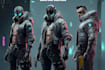 create scifi or cyberpunk character artwork