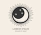 design a professional modern moon logo