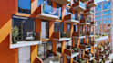 create cgi 3d mid rise building, 3d city house, 3d skyscraper building