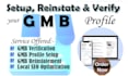 reinstate gmb setup google my business profile verification fix suspended gbp