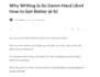 write bulk blog posts or articles for your brand or business