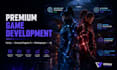 develop a premium multiplayer fighting game in unity or unreal engine 5