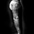 create sleeve tattoo design in geometric style