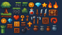 draw professional pixel art asset for your games