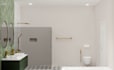 do luxury bathroom design with high quality render