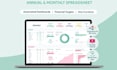 create custom budget spreadsheet, automated excel or google sheets planner, vba