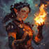 create a dnd character art and dnd character art