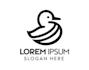 create awesome high quality baby duck logo