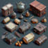2d game character design props asset accessories object