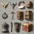 create game props and objects