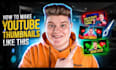 design high quality rocket league youtube thumbnails