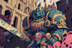 create a warhammer 40k illustration