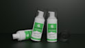 create supplement label design with realistic 3d mockup