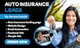 generate auto insurance leads car insurance landing page auto finance website