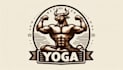 create awesome yoga bull logo with express delivery