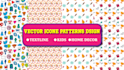 vector icon patterns design