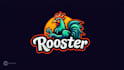 do awesome rooster mascot logo design