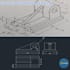 do basic 2d mechanical part with  fast delivery