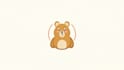 do bear template elements mascot logo design with company