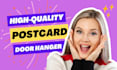 design event banner, facebook cover, post card, door hanger