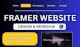 framer website design figma to framer landing page framer animation form