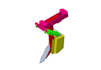 design 3d model with 2d drafting