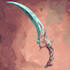 make a 3d weapon illustration for gaming